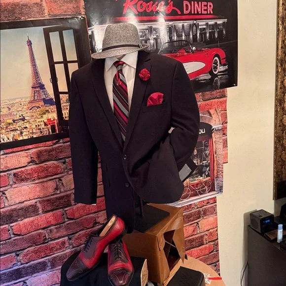 Marc Ecko Black Sport Coat
